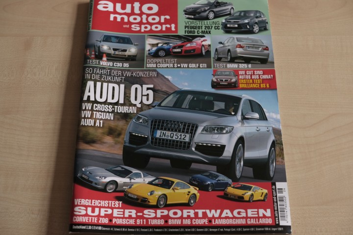 Deckblatt Auto Motor und Sport (26/2006)